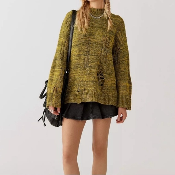 BDG Urban Outfitters Distressed Knit Sweater - Picture 4 of 13